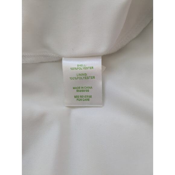 Lilly Pulitzer Sz L TOPANGA Resort White Lace Dress - Picture 6 of 7